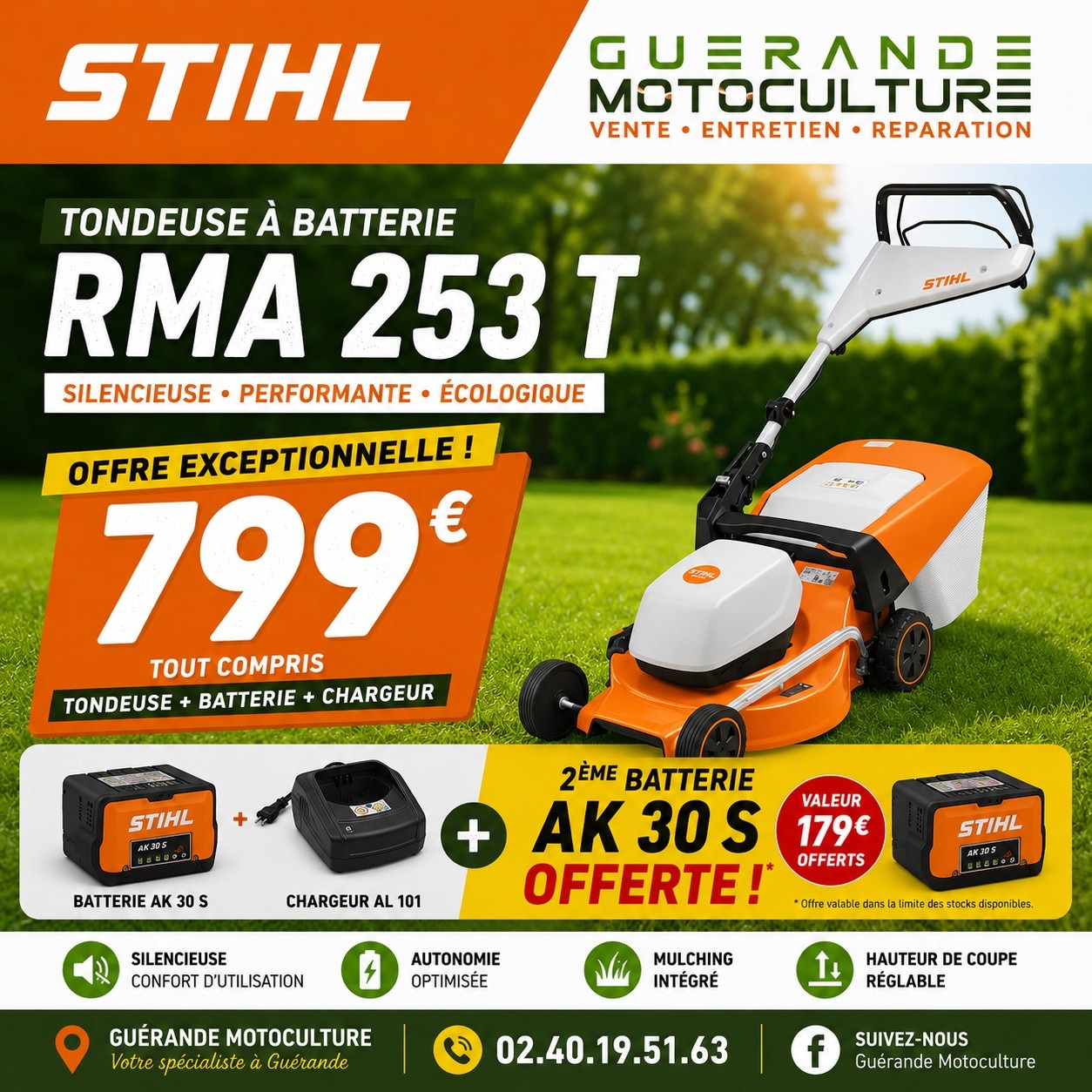 OFRRE RMA 253T BATTERIE