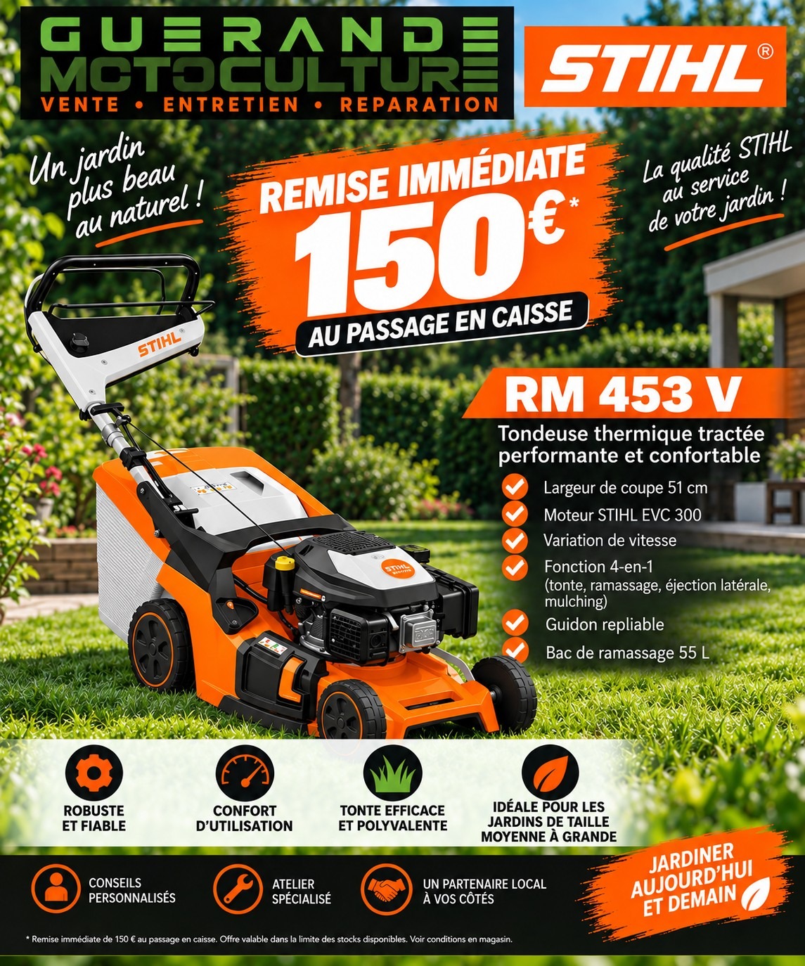 remise 150 € rm 453v