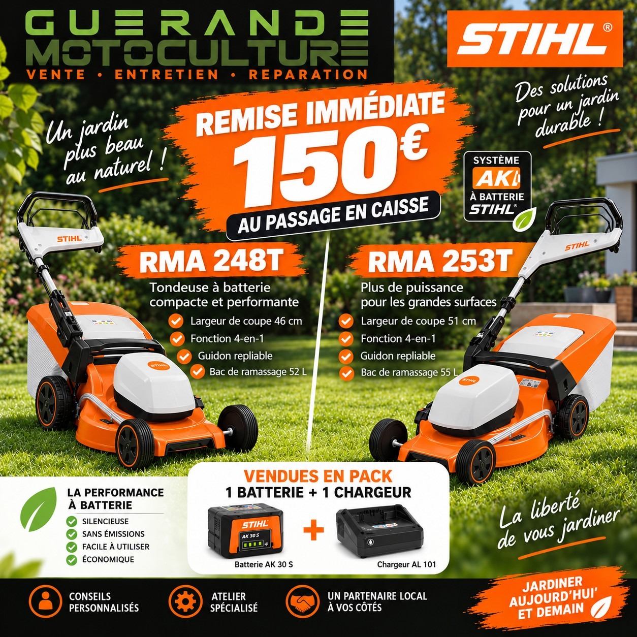 remise 150 € rma 248t rma253t